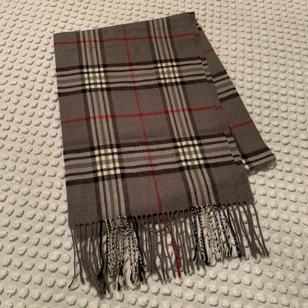Coach Plaid Scarf